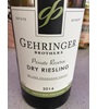 Gehringer Brothers Private Reserve Dry Riesling Riesling 2014